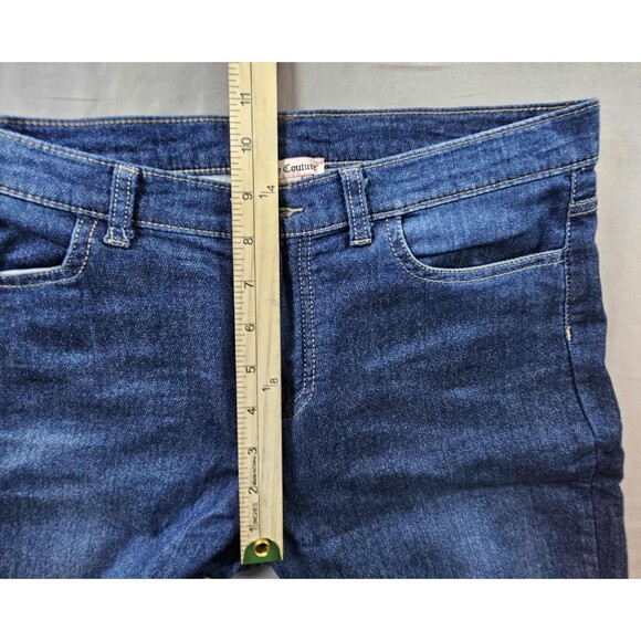 Juicy Couture Womens size 8 Jegging Stretch Mid Rise Medium Wash - Picture 5 of 8